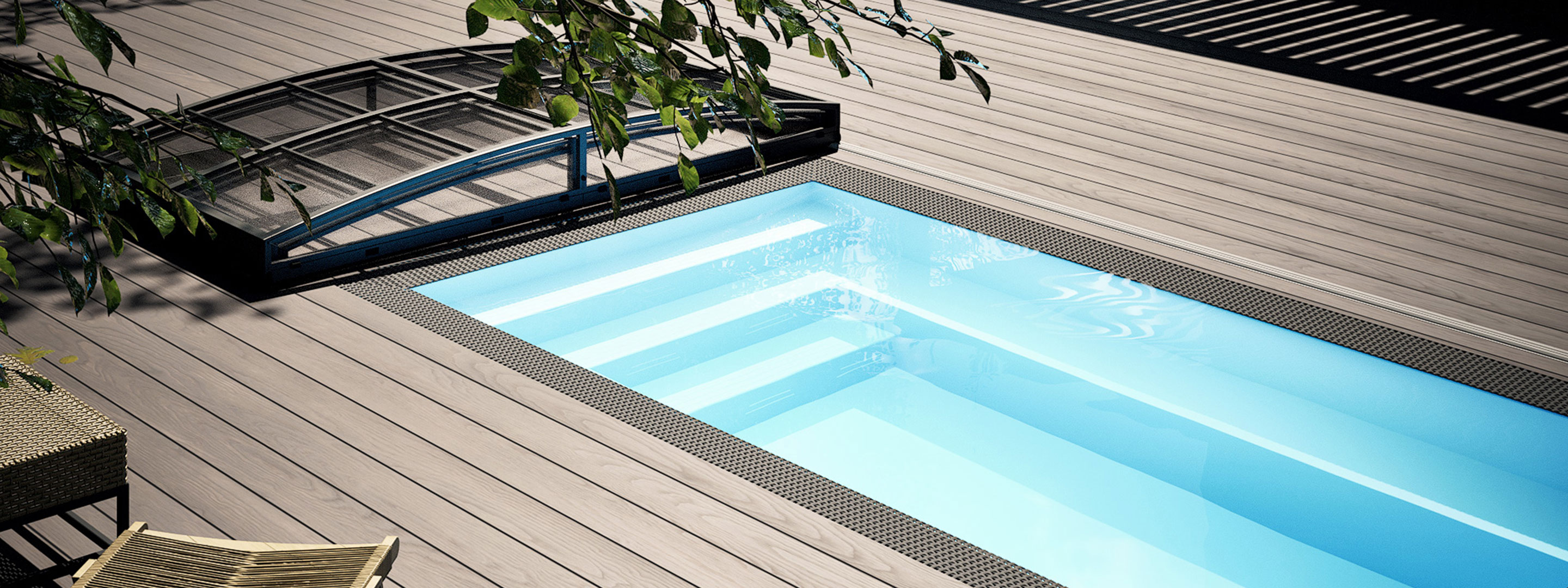 Pool für kleine Gärten