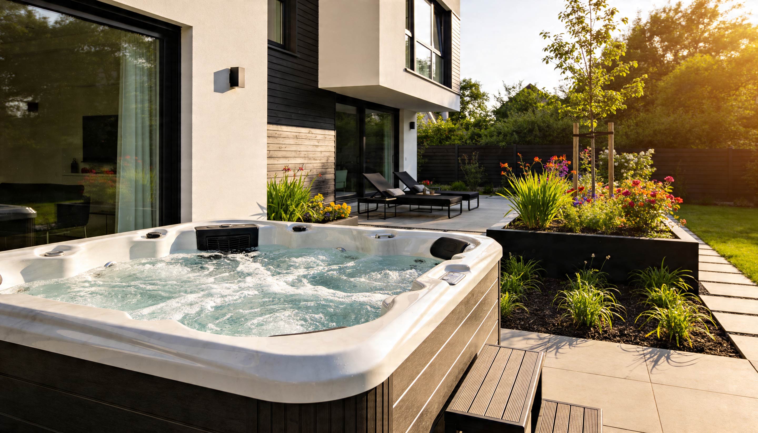 Whirlpool fuer den Garten