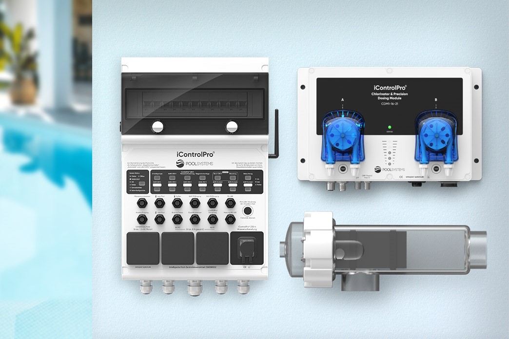 intelligente Poolsteuerung icontrol mit Salzwasserelektrolyse intelligente Poolsteuerung icontrol mit Salzwasserelektrolyse