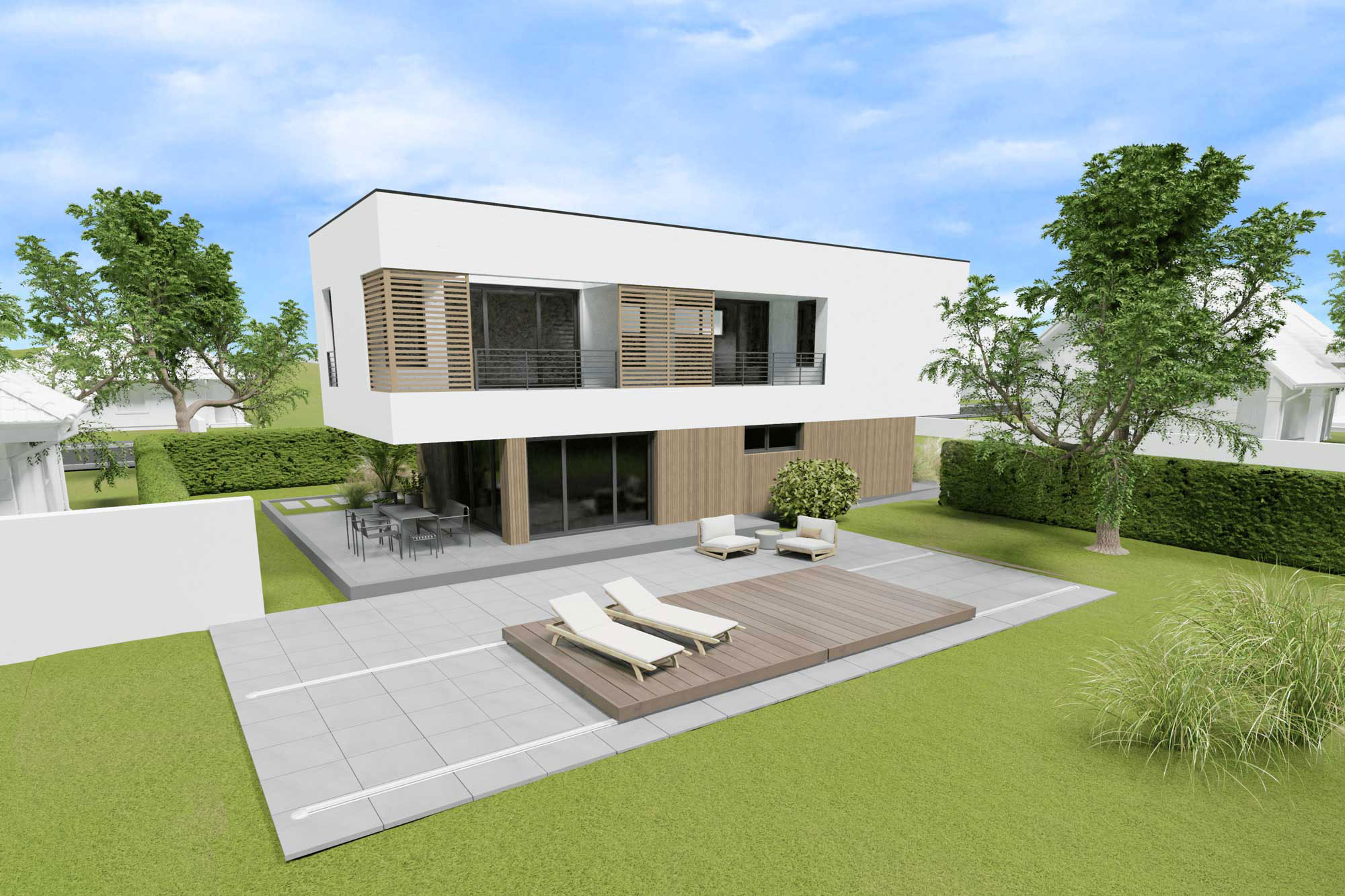 Pool Überdachung Vision