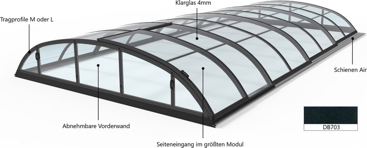 Poolabdeckung SkyCover® Base