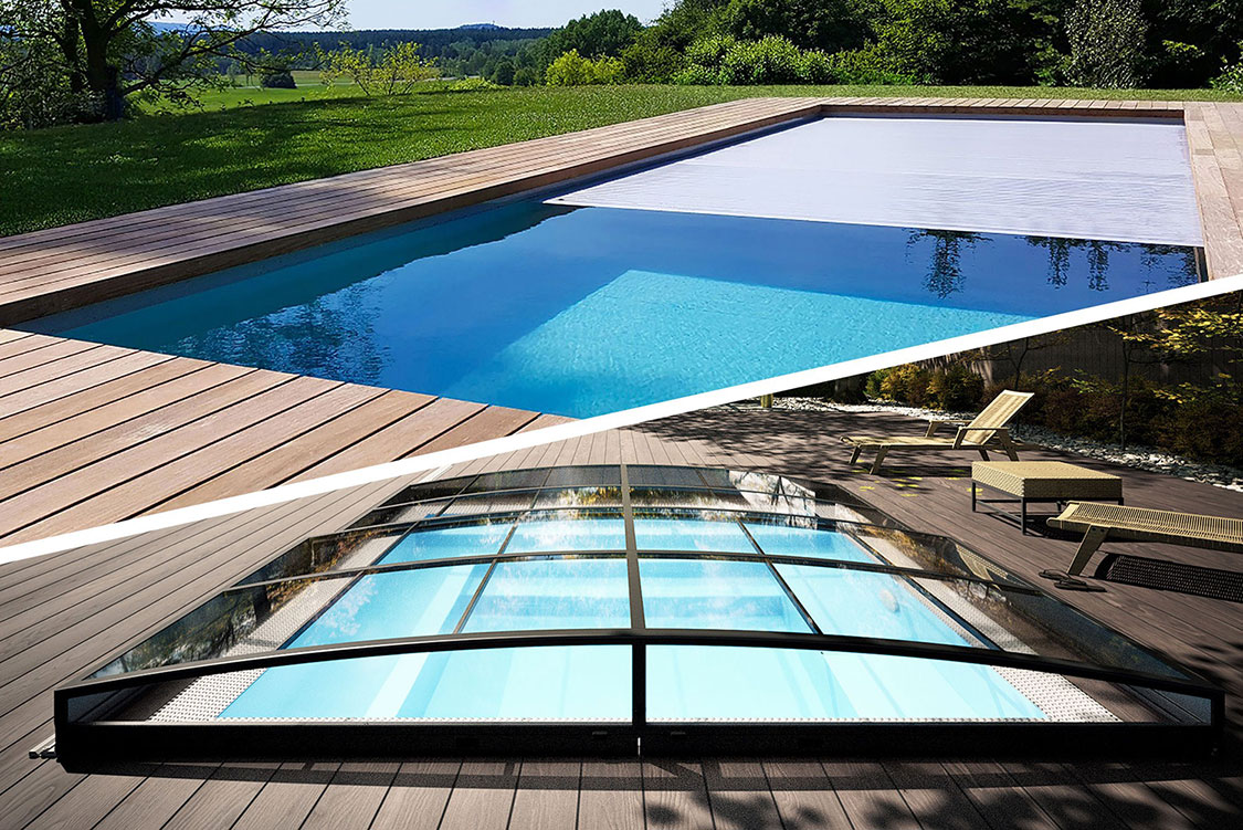 Pool Abdeckung