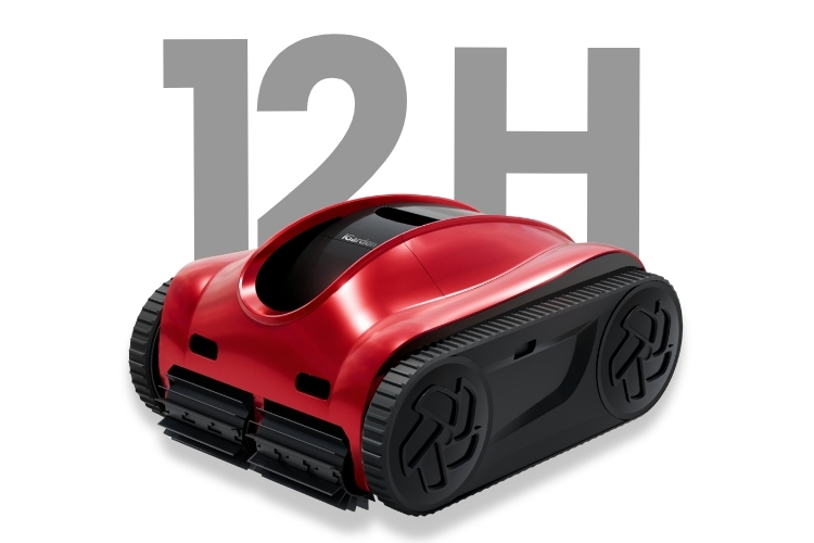 iGarden K-120 Poolroboter - Weißer Hintergrund