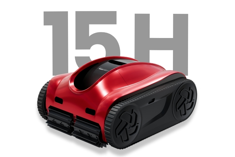 iGarden K-Pro 150 Poolroboter - Weißer Hintergrund