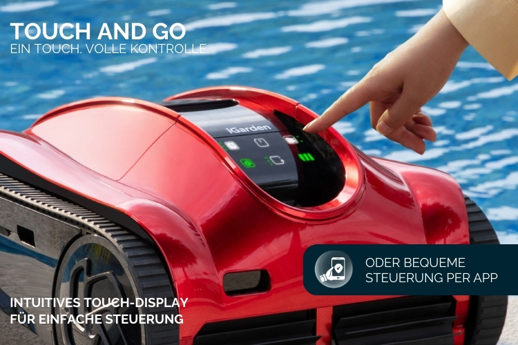 iGarden K 120 Poolroboter - Betriebsmodis