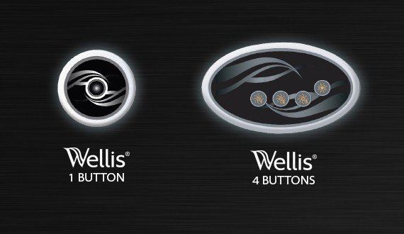 Whirlpool Wellis AUX Steuerung