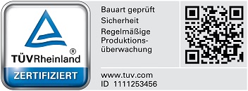 TÜV-Rheinland Siegel