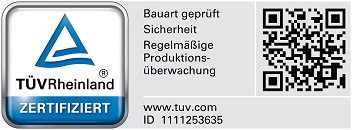 TÜV-Rheinland Siegel