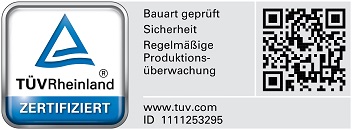 TÜV Rheinland Zertifikat